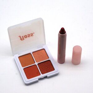 Floss Just Peachy Quad Palette + Lip Advocate Your Honor NEW